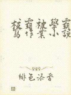 校霸被学霸压着写作业小说封面