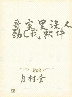 哥家里没人使点劲C我软件封面