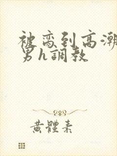 被脔到高潮的直男h调教