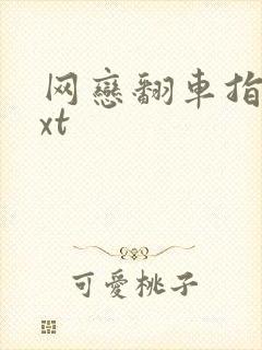 网恋翻车指南txt