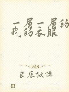 一层一层的剥开我的衣服