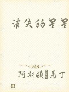 消失的星星封面