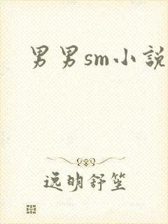 男男sm小说