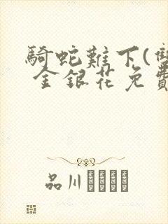 骑蛇难下(双) 金银花免费阅读完整版