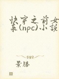 快穿之前女友归来(npc)小说免费阅读