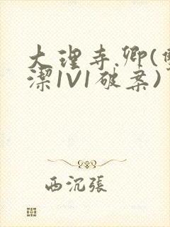 大理寺.卿(双洁1V1破案)