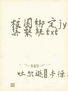 校园绑定jy收集系统txt封面