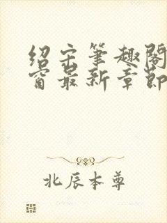 绍宋笔趣阁无弹窗最新章节