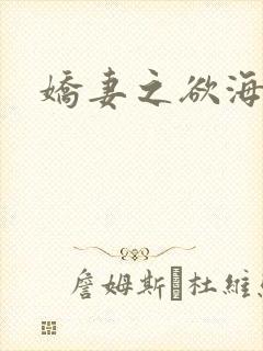 娇妻之欲海封面