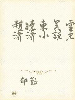 赵晓东吴雪晴王潇潇小说免费阅读