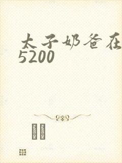 太子奶爸在花都5200