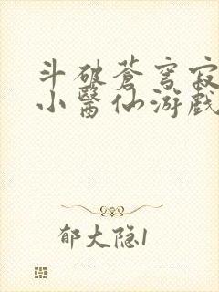 斗破苍穹寂寞的小医仙游戏世界