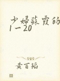 少妇苏霞的沉沦1一20封面