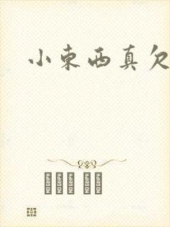 小东西真欠弄封面