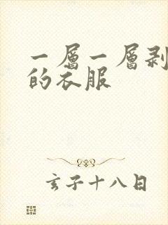 一层一层剥掉你的衣服