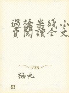过桥米线小说免费阅读全文
