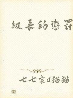 级长的惩罚封面