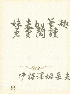 妹夫by笔趣阁免费阅读封面