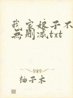 我家娘子不对劲无删减txt