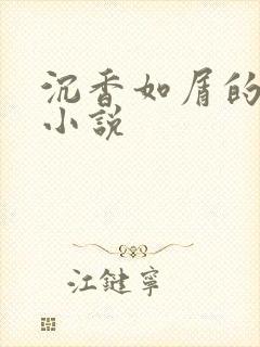 沉香如屑的原著小说