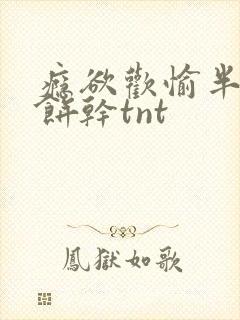 瘾欲欢愉半块小饼干tnt封面