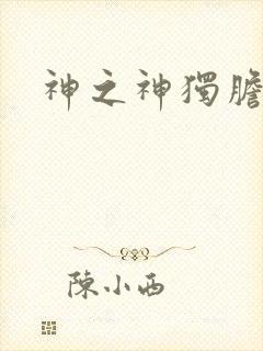 神之神独胆王封面