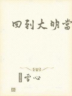 回到大明当才子