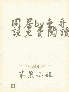 同居by东哥小说免费阅读全文无弹窗封面