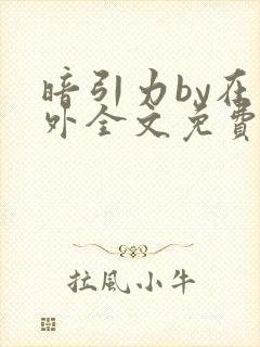 暗引力by在言外全文免费阅读笔趣阁封面