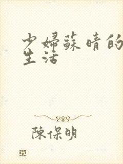 少妇苏晴的性荡生活