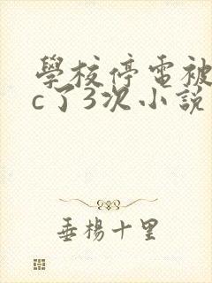 学校停电被同桌c了3次小说