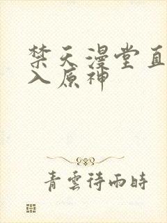 禁天漫堂直接进入原神