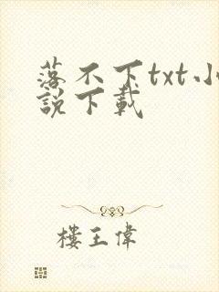 落不下txt小说下载