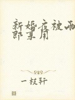 新婚夜被两个伴郎享用