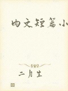 肉文短篇小说