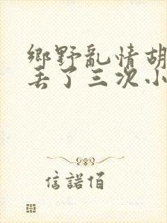 乡野乱情胡秀英丢了三次小说封面