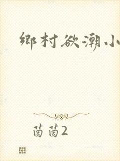 乡村欲潮小说封面