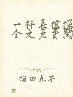 一杆长枪探幽谷全文免费阅读封面