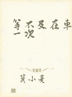 等不及在车里做一次