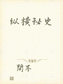纵横秘史封面