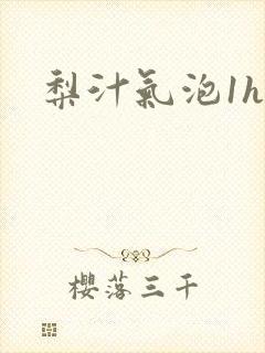 梨汁气泡1h1封面