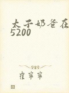 太子奶爸在花都5200