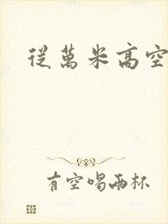 从万米高空降临封面