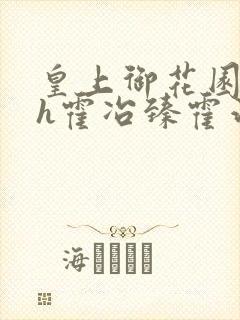 皇上御花园hlh霍冶臻霍治临封面