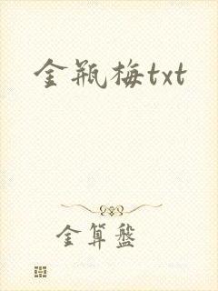 金瓶梅txt封面