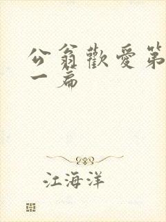 公翁欢爱第三十一篇