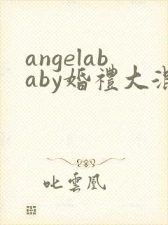 angelababy婚礼大混战封面