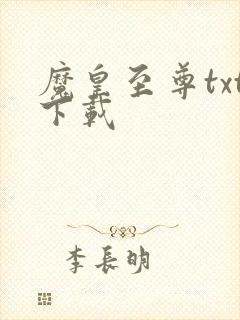 魔皇至尊txt下载封面