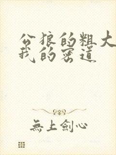 公狼的粗大挺进我的密道