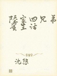 陆家四兄弟的甜蜜生活